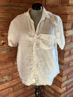 Frank & Eileen  Rose Linen Shirt